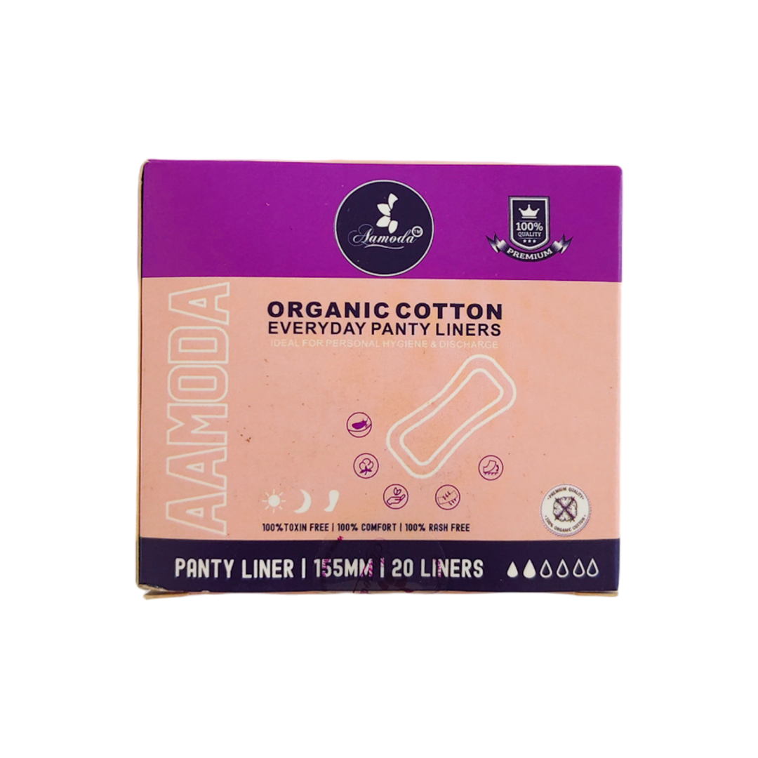 Organic cotton panty liners